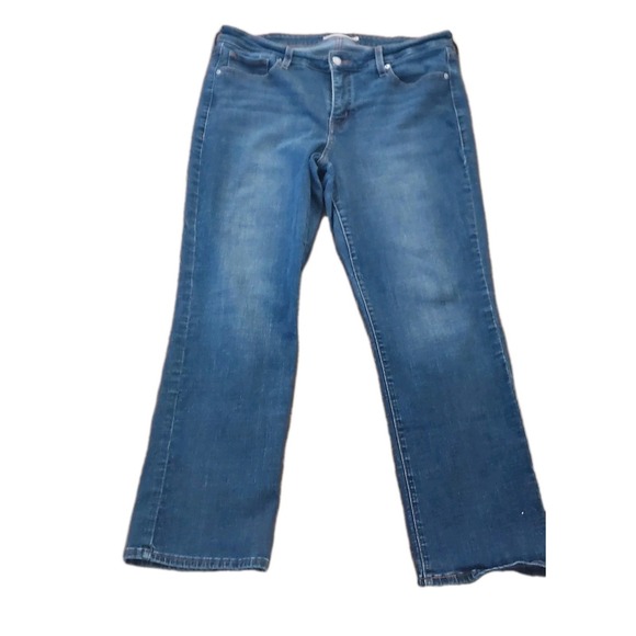 Levi's Denim - Levis 414 Classic Straight Jeans Womens 16W Blue Excellent Medium Wash Denim EUC